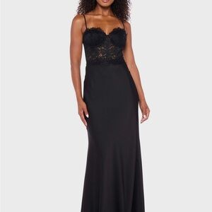 B Darlin Lace Sequin Corset Prom/Formal Dress 3